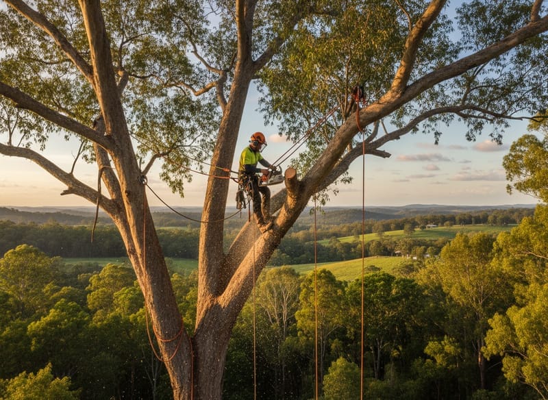 Tree Removal performed by Brisbane North Arborist in the Brisbane North